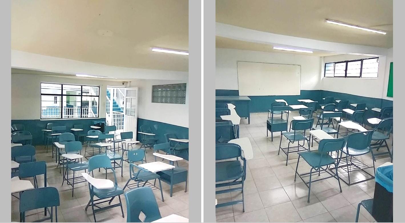 Aulas equipadas del Plantel Santa Mónica